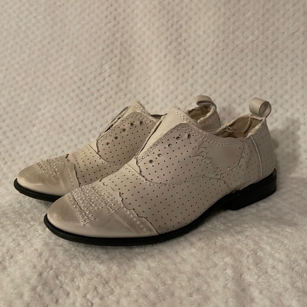 Marithé François Girbaud distressed loafers